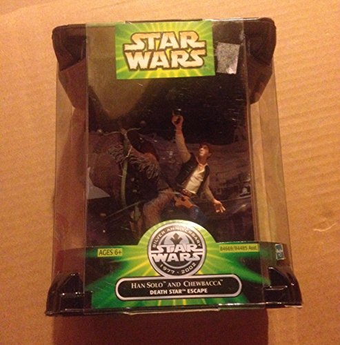 Star Wars 25th Anniversary Han Solo & Chewbacca Death Star Escape