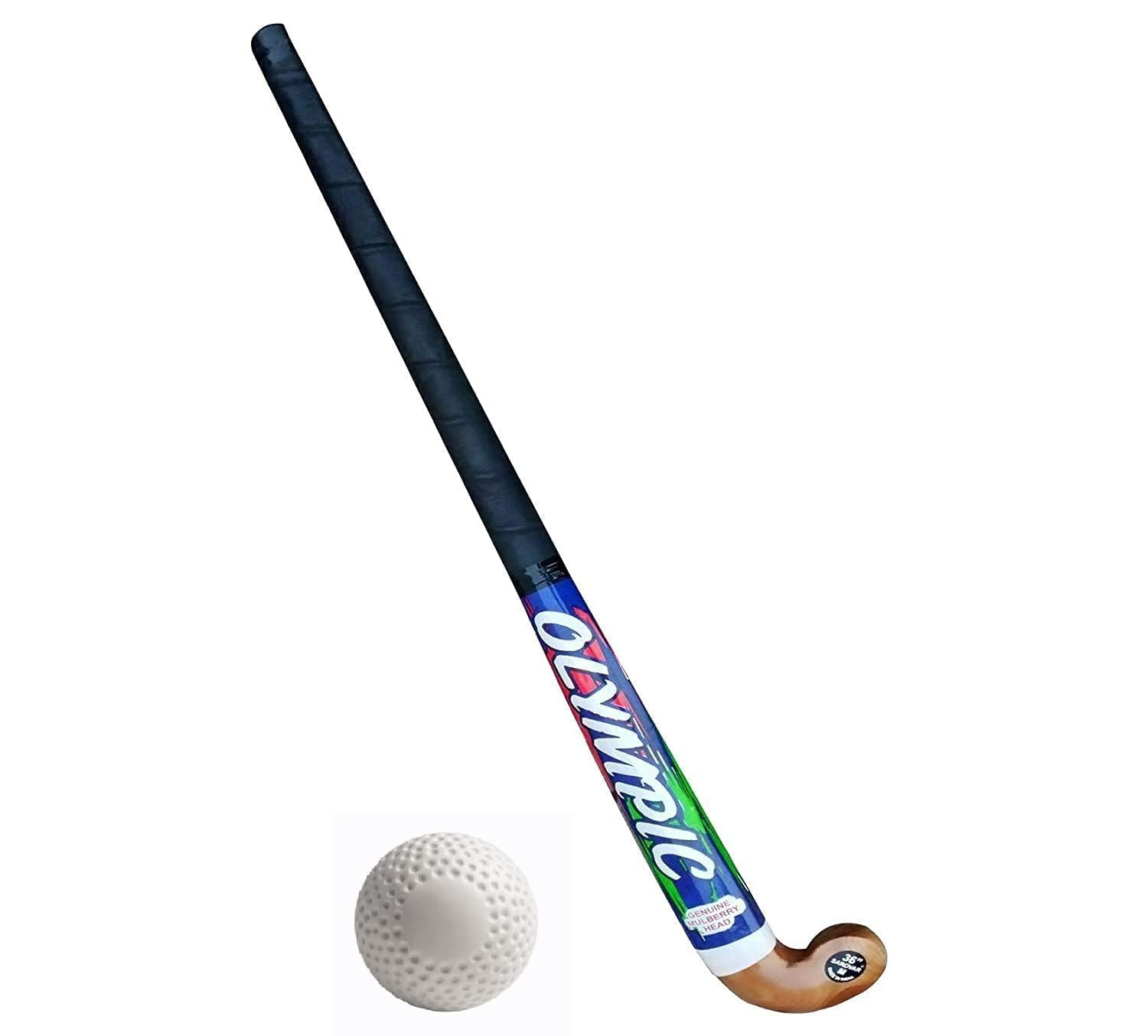 Hockey Sticks for Men and Women Practice and Beginner Level (Olypic-Hockey-one-Ball)