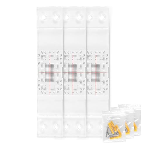 Concrete Crack Monitor, Crack Monitoring Record Standard Tell-Tale Crack Monitor for the Standard and Corner Tell-Tale (3PC)