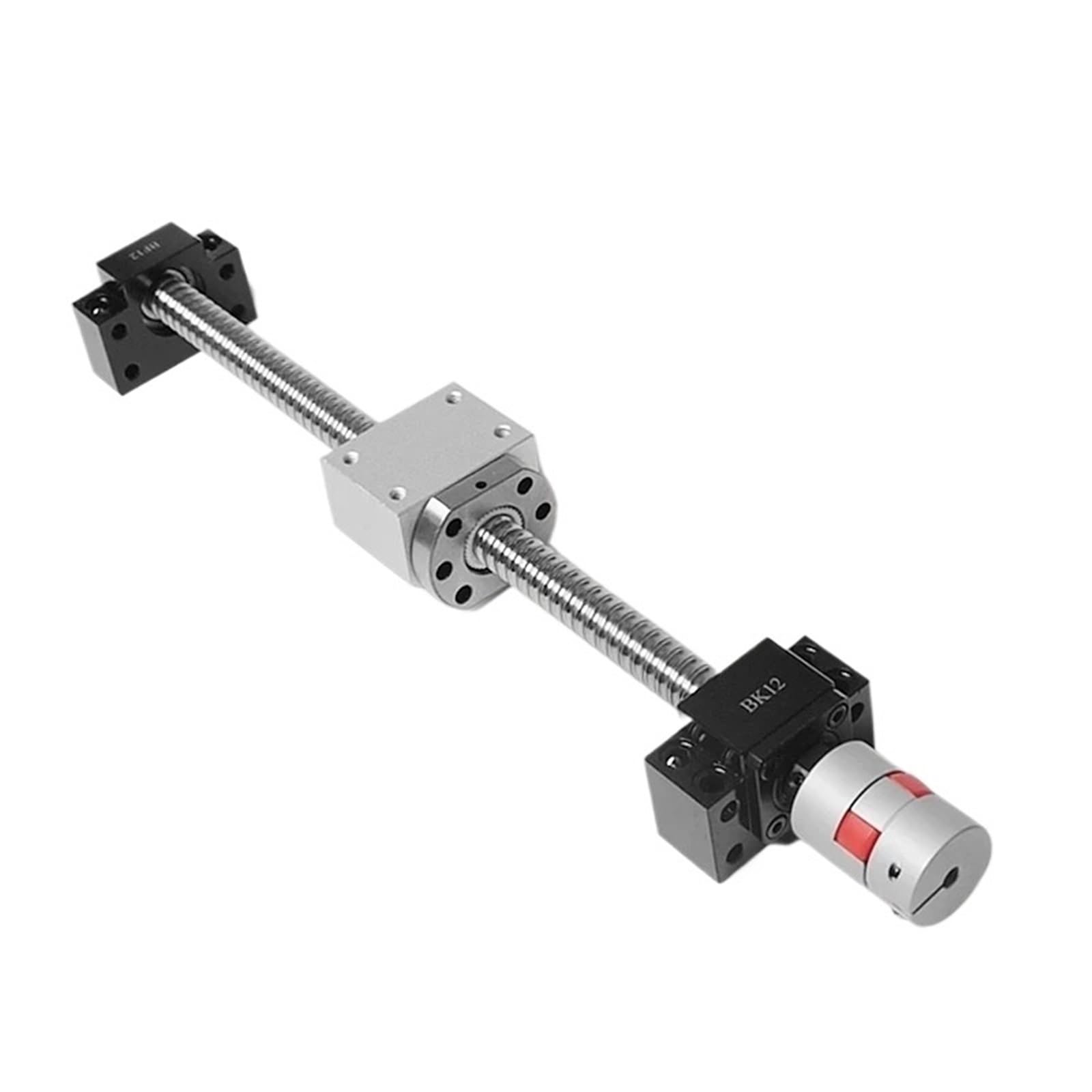 Metal Ball Screw nut Ball Screw Set DFU3205 150-1000mm with Ball Nut + BK/BF + Coupling + Nut Housing for CNC Machine Tools(550mm)