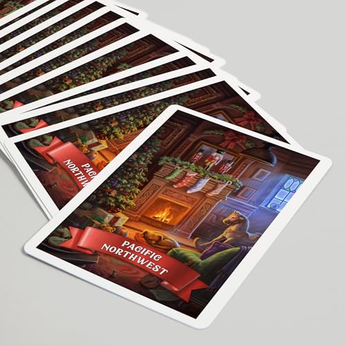 Lantern Press Pacific Northwest, 52 naipes poker miniatura 5