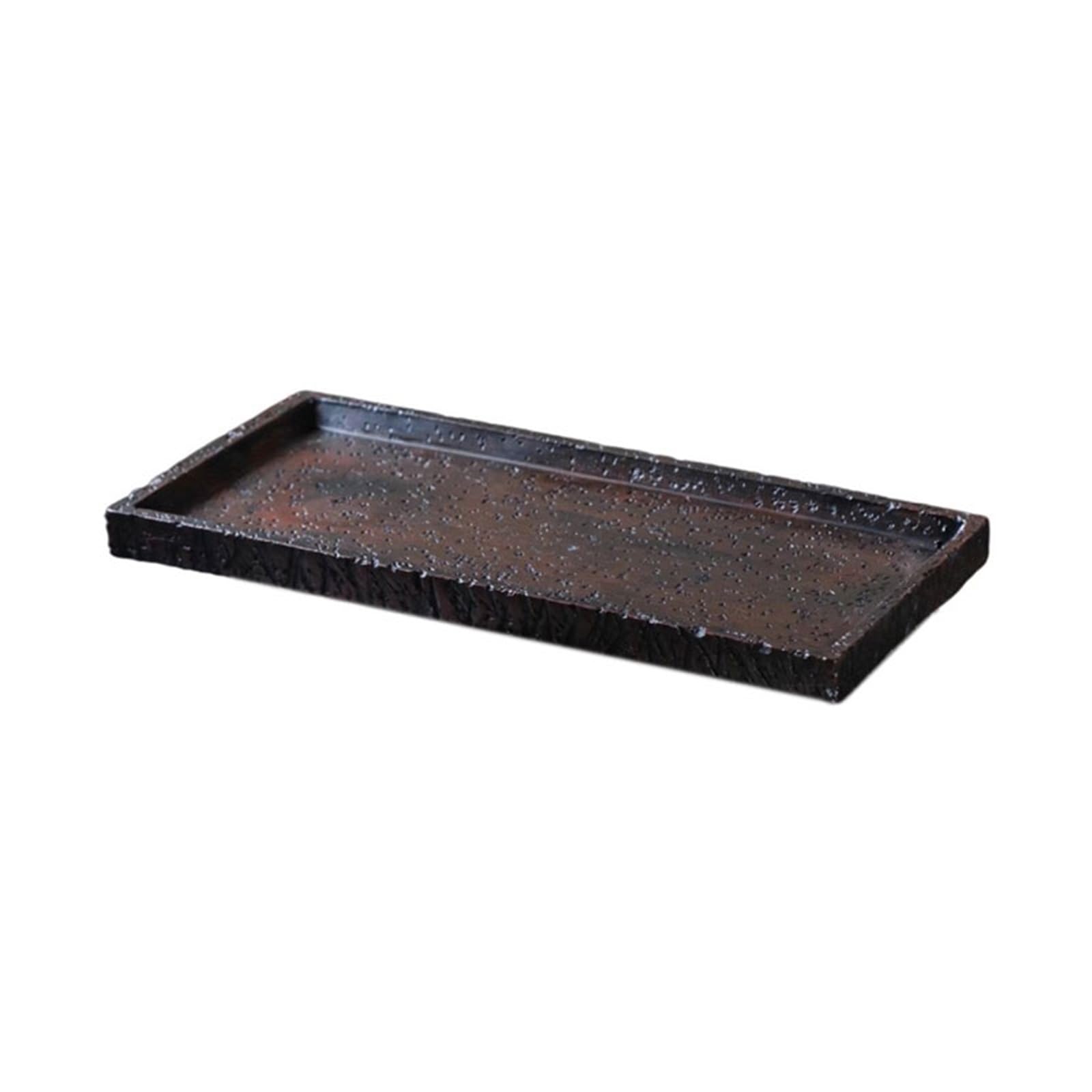 K5C7S3W9D6 plant dish saucer Rectangular Minimalist Resin Flower Arranging Saucer Gardening Pot Drip Tray