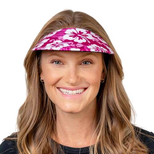 Image of No Headache Sun Visor for Women | Stylish, Lightweight Golf & Tennis Hat | UV Protection for Outdoor Sports & Travel