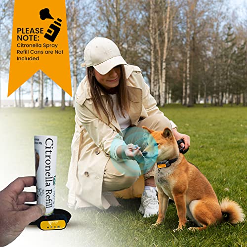 My Pet Command 2 In 1 Citronella Dog Anti Bark Training Collar Auto And Remote Control Safe Humane Spray Collar With Advanced Bark Detection Mode Adjustable Sensitivity Levels Extra Training Whistle #TOP5
