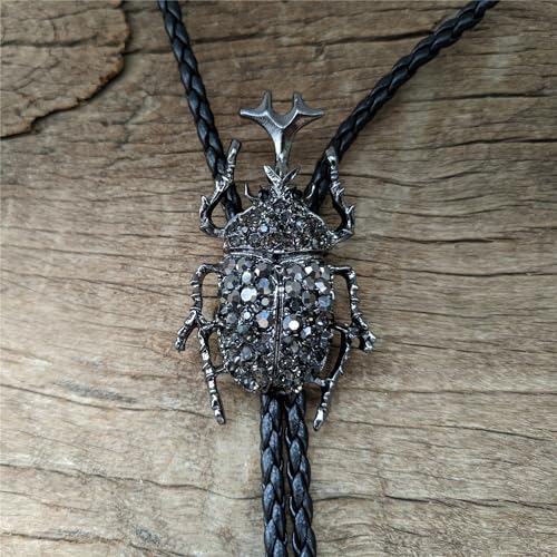 Image of Animal & Plant Bola Tie Bolo Tie Wedding Necklace for Men Women Groomsmen Western Cowboy Necktie