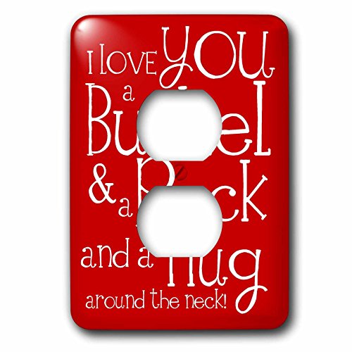 Cache-prise double I Love You pour décorer une chambre d'enfant chaleureuse - 2