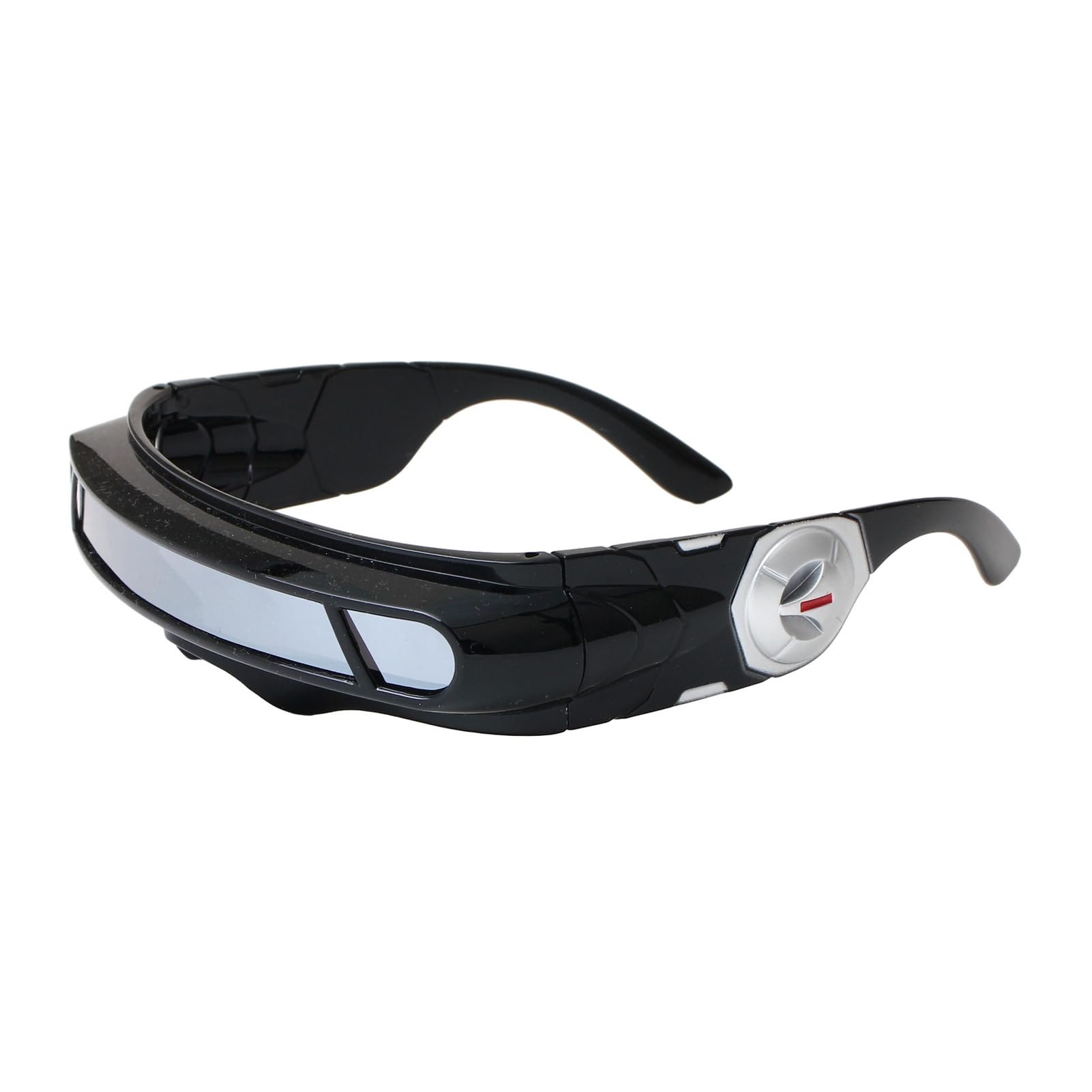 matumou Futuristic Cyberpunk Sunglasses, UV400 Sunglasses, Irregular Shape Punk Shades for Beach Party Outdoor Sports