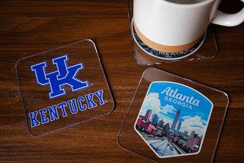 Kyle Larson #42 Acrylic Coaster 4-Pack New For 2020