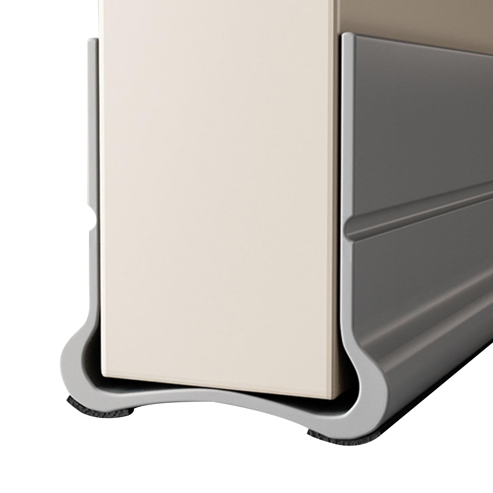 Zentriva Door Bottom Seal Strip, Soundproof Draught Stopper, Gap Filler