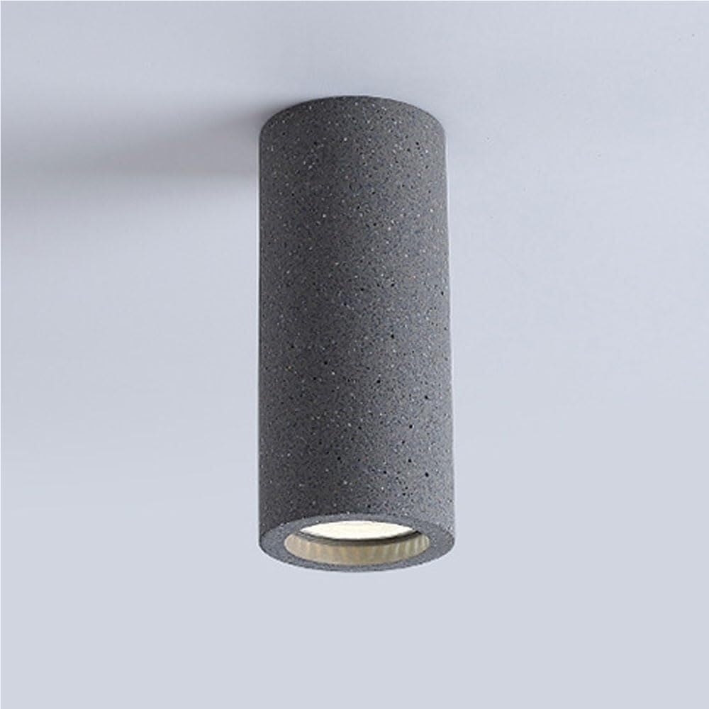 LYOUAE LED Cylinder Cement Downlight Industrial Concrete Ceiling Spotlights