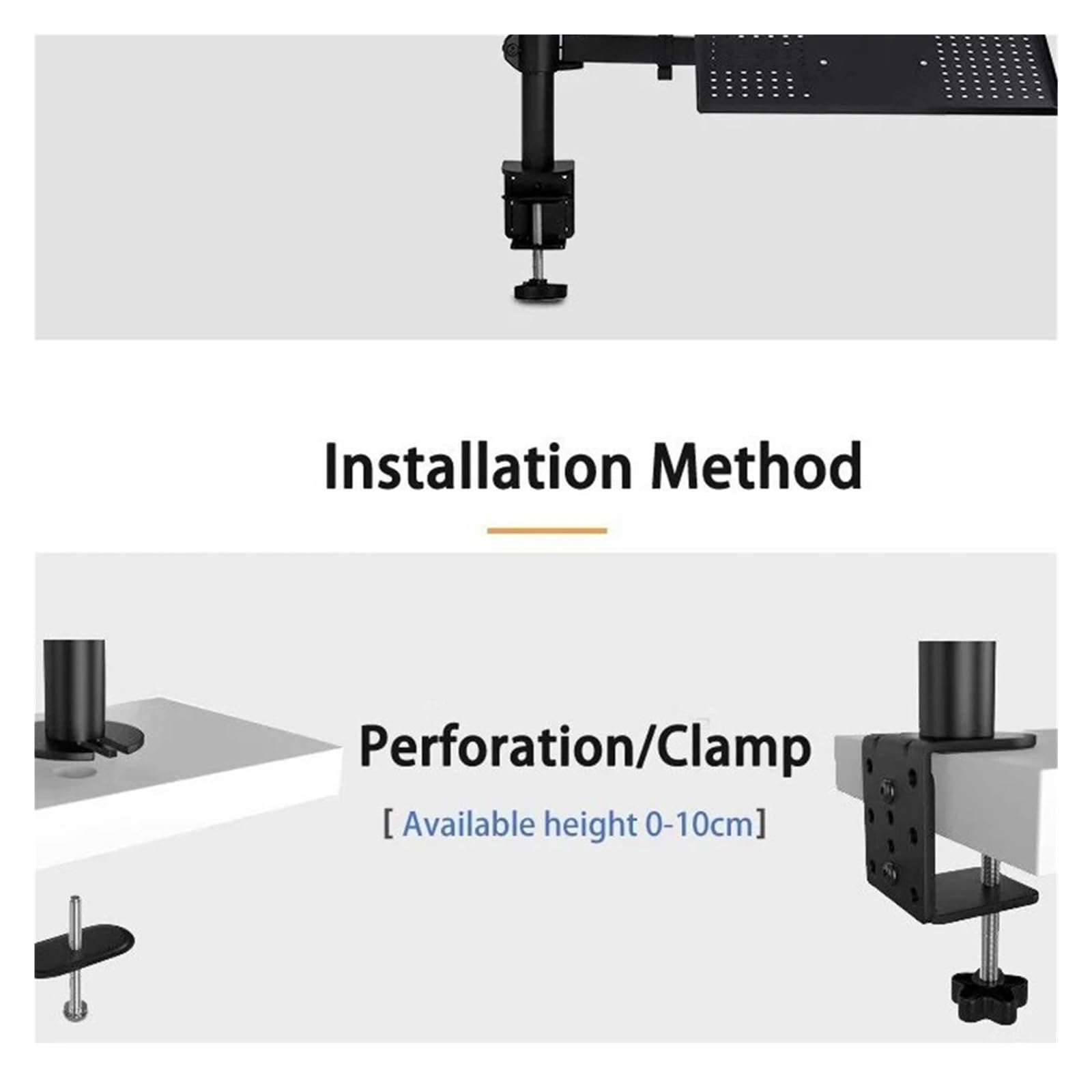 Monitor Stand, Soporte for Monitor de Escritorio y portátil de 17 a 23"