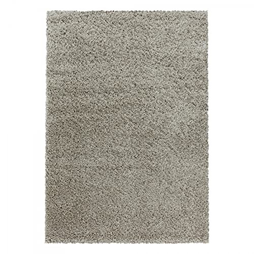 Tapis shaggy poils longs contre le sol froid de la chambre à coucher - 3