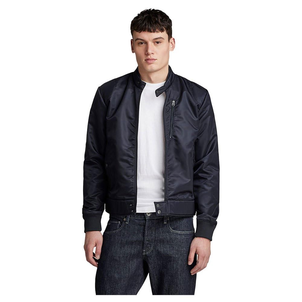 G-Star Men's Biker Jacket, Blue (salute D24281-C143-C742), M