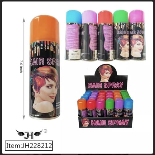 Temporary Hair Color Spray Birthday Party miniatura 2