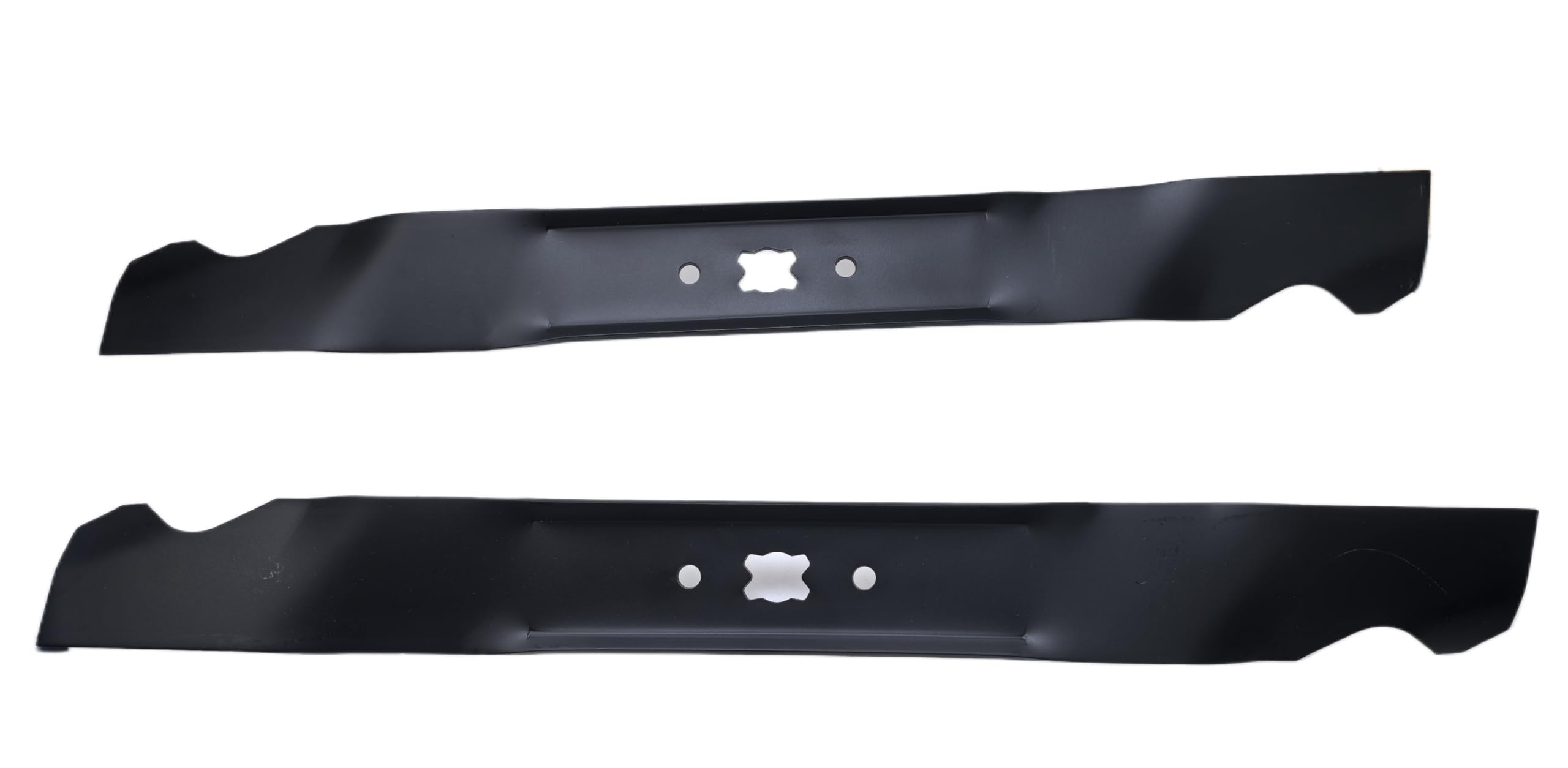 Lame de tondeuse à gazon de 53,3 cm compatible avec Mtd pour Cub Cadet - Remplace 942-0741A 742-0741 742-0741A 942-0741 (2, noir-1)