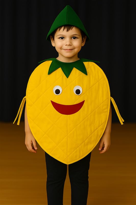 Image of FancyDressWale Fruit & Vegetable Fancy Dress Costume for Kids | Free Size 2-10 Years | School Fancy Dress, Stage Shows, Theme Parties