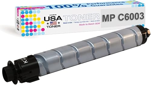 MADE IN USA TONER Repuesto compatible para Ricoh Savin Lanier MP C6003, MP C4503, MP C4504, MP C5503, MP C6004, 84149 (negro)