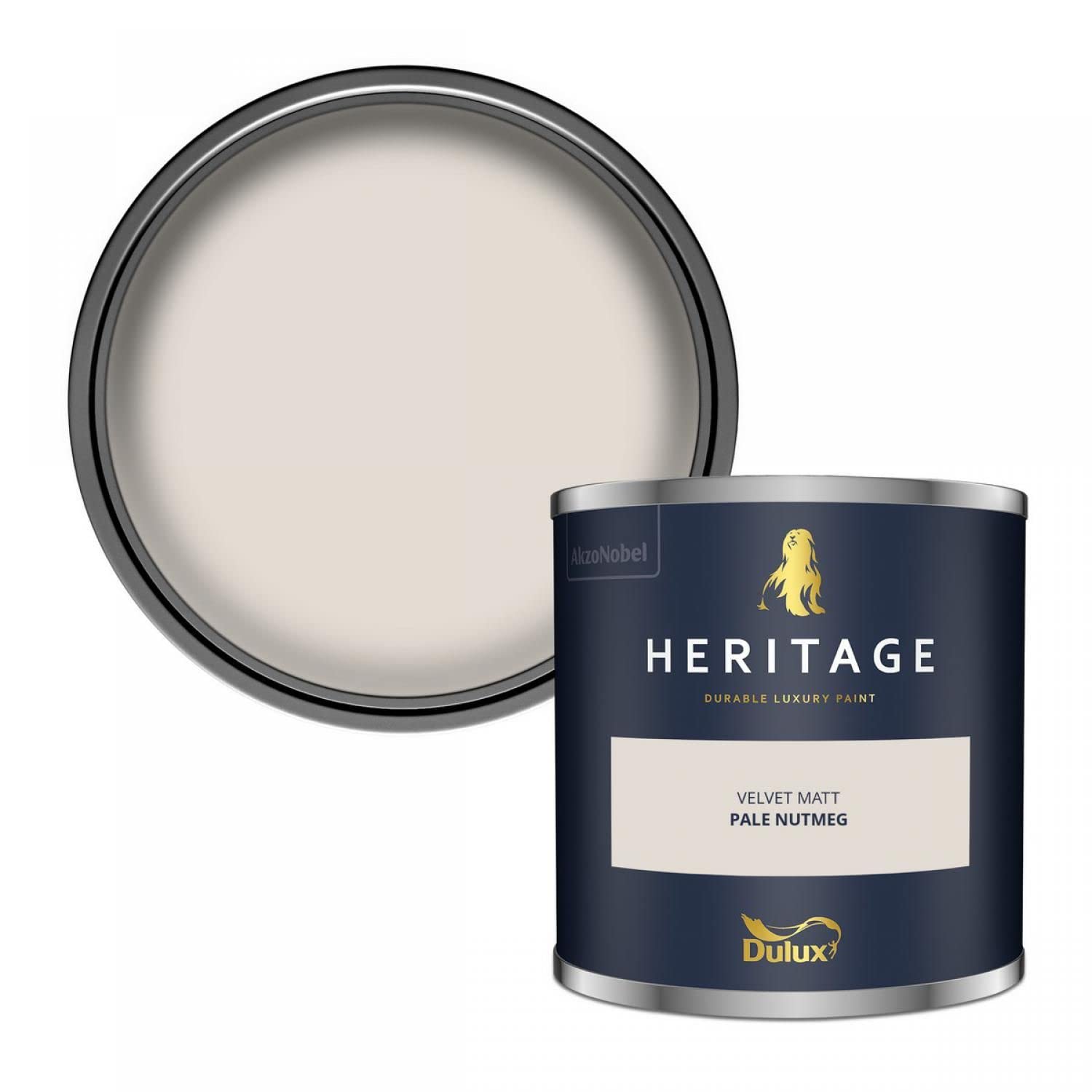 Dulux Trade Heritage Velvet Matt Emulsion Pale Nutmeg - 2.5ltr