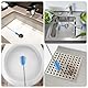 1 Stück Entwässerungsbürste + 1 Stück Minibürste Doppelkopf-Rohrbürste Kanalreinigungswerkzeug Toiletten-Entstopfungswerkzeug Kanal-Entstopfungsrohr-Reinigungswerkzeug (Blau)