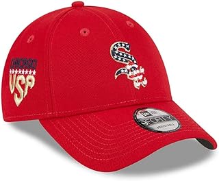 New Era Chicago White Sox 4th of July 23 9Forty Stretch Snapback Cap, red, One Size