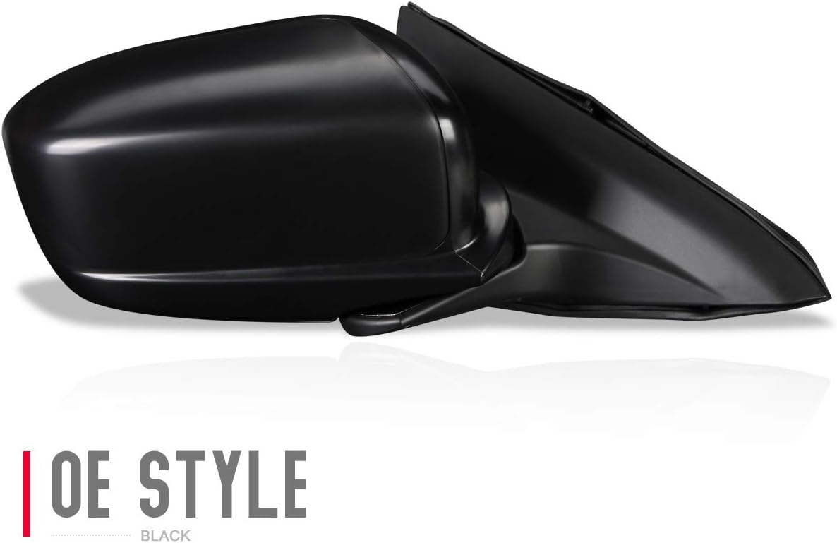 Auto Dynasty OE Style Powered Passenger/Right Side View Door Mirror Compatible with Honda Accord 2DR 03-07