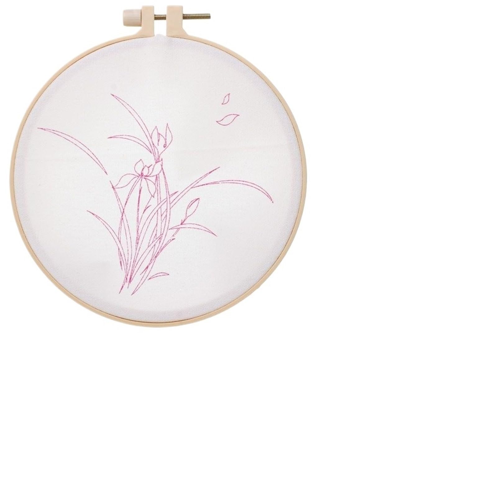 Eowstar Embroidery Kit for Beginners - Complete Needlework Tools with Embroidery Hoop for Cross Stitch(Color2)