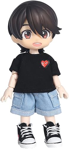 Ropa de muñeca pantalones cortos para ob11, 112 bjd, Molly, Body9, GSC cuerpo bjd ropa de muñeca accesorios para muñecas (azul dinim)