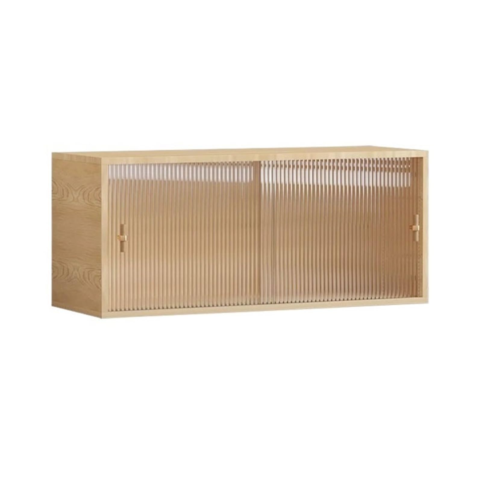 Zhaoj24-05 Bookcase Modern Tabletop Minimalist Density Board Bookshelf Storage Rack with Acrylic Sliding Door