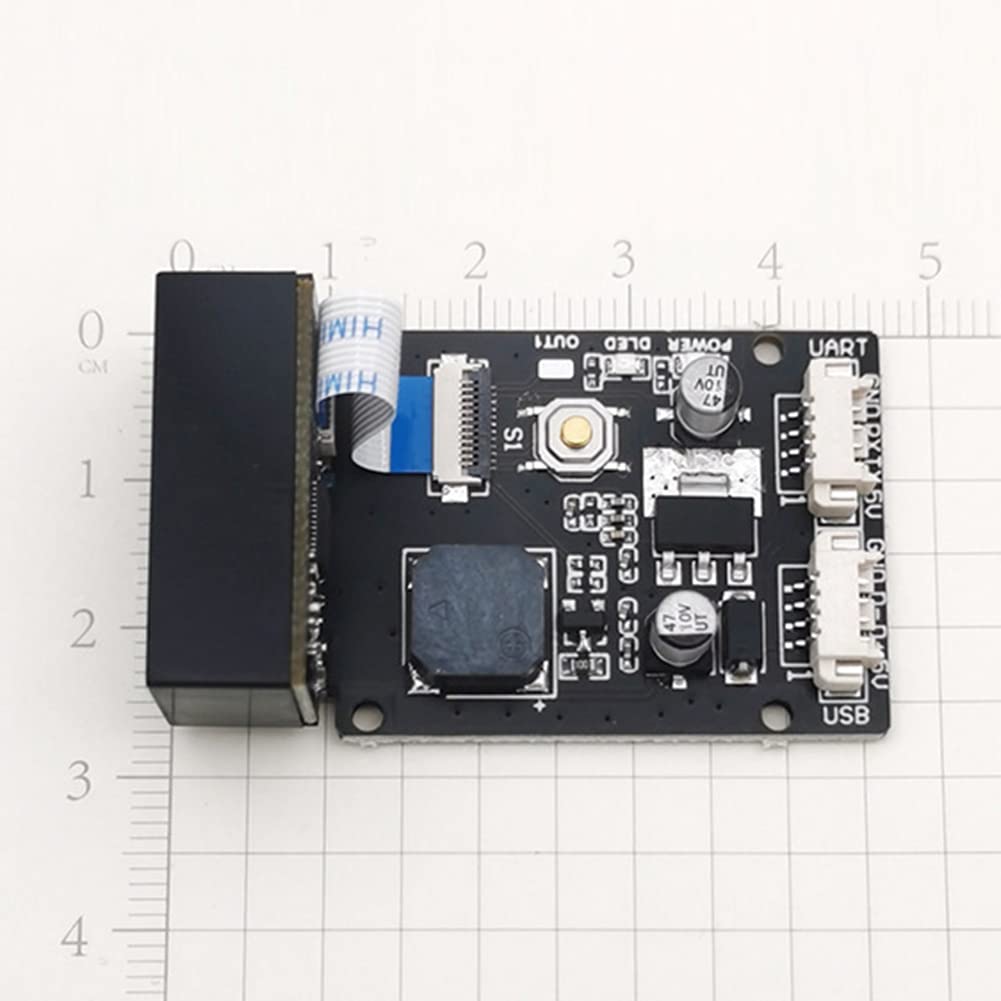 GM865 1D 2D Scanner di codici a barre USB TTL Lettore di codici a barre QR Code Modulo CMOS con cavo per supermercato bus, lenti distanti