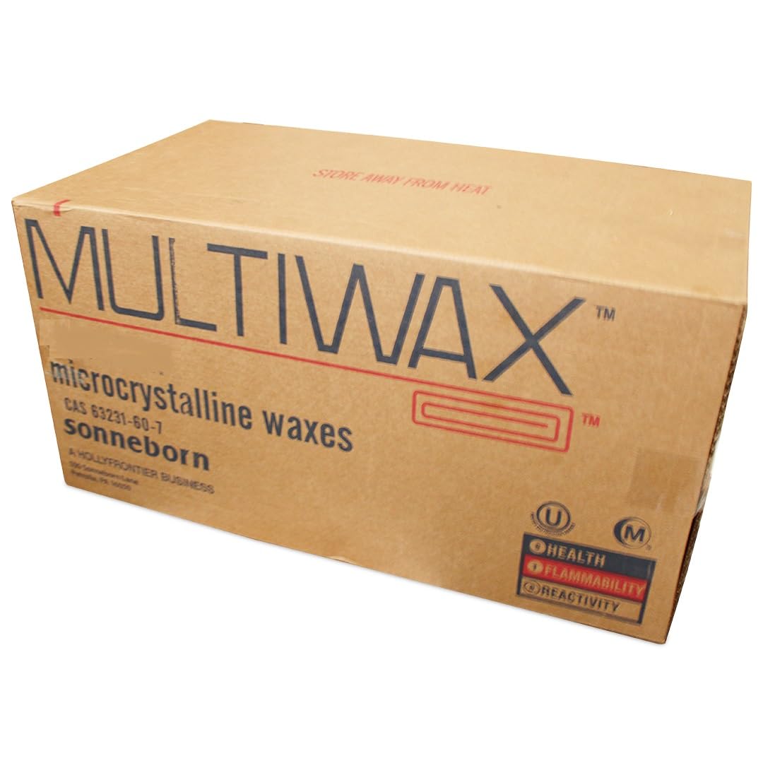 Naturii MULTIWAX W-835 Cera Microcristallina Sonneborn Piastra da 5 kg (29 × 49 × 4 cm) Purezza Elevata Colore Bianco Grado cosmetico