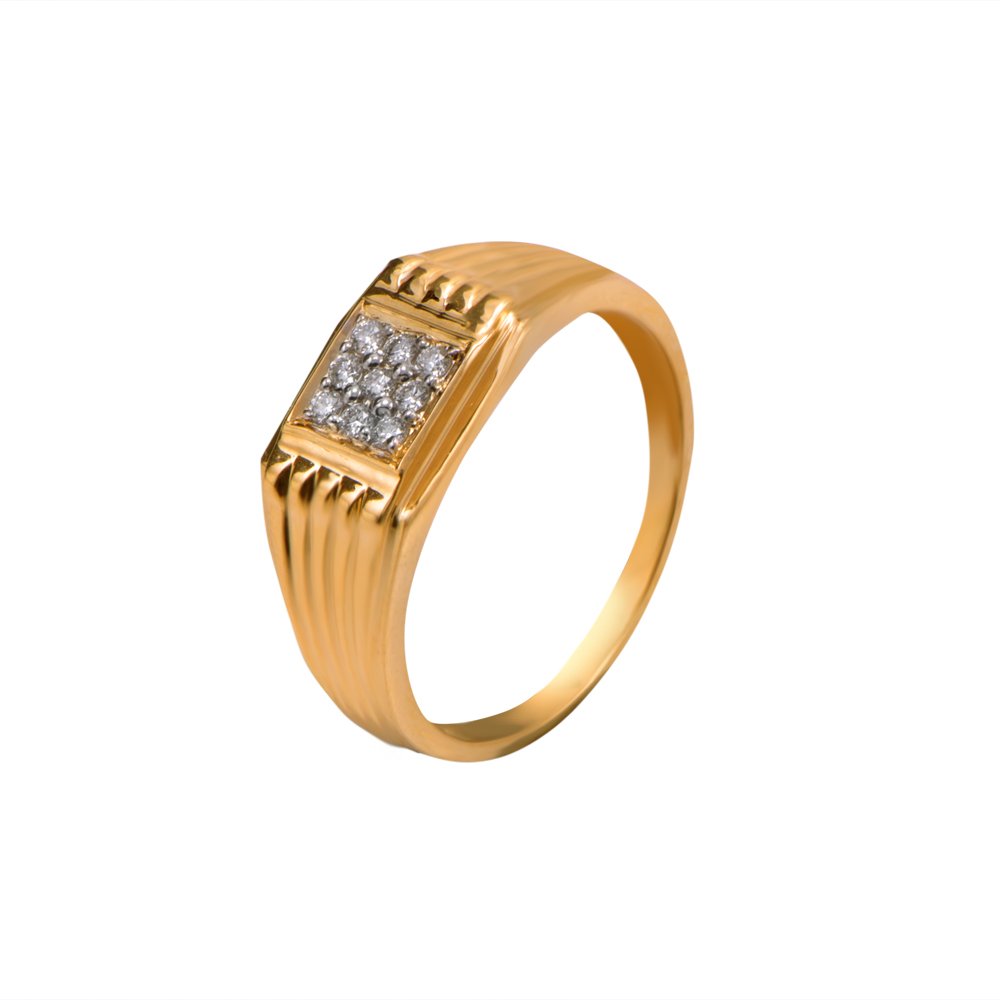 joyalukkas 18k Yellow Gold and Diamond Ring-picture-0