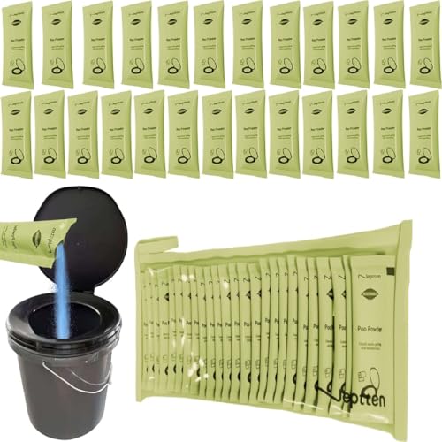 Neptten Portable Toilet Powder, Outdoor Camping Emergency...