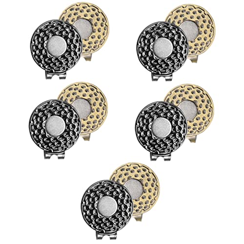 Marqueurs de balle avec clips de chapeau Toddmomy pour entraînement de golf