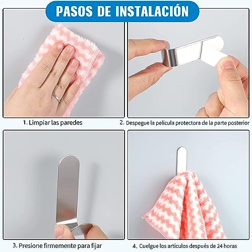 Mejores precios y opiniones de Colgadores Adhesivos Removibles listamos los 10 mejores. 9 Imagen adicional