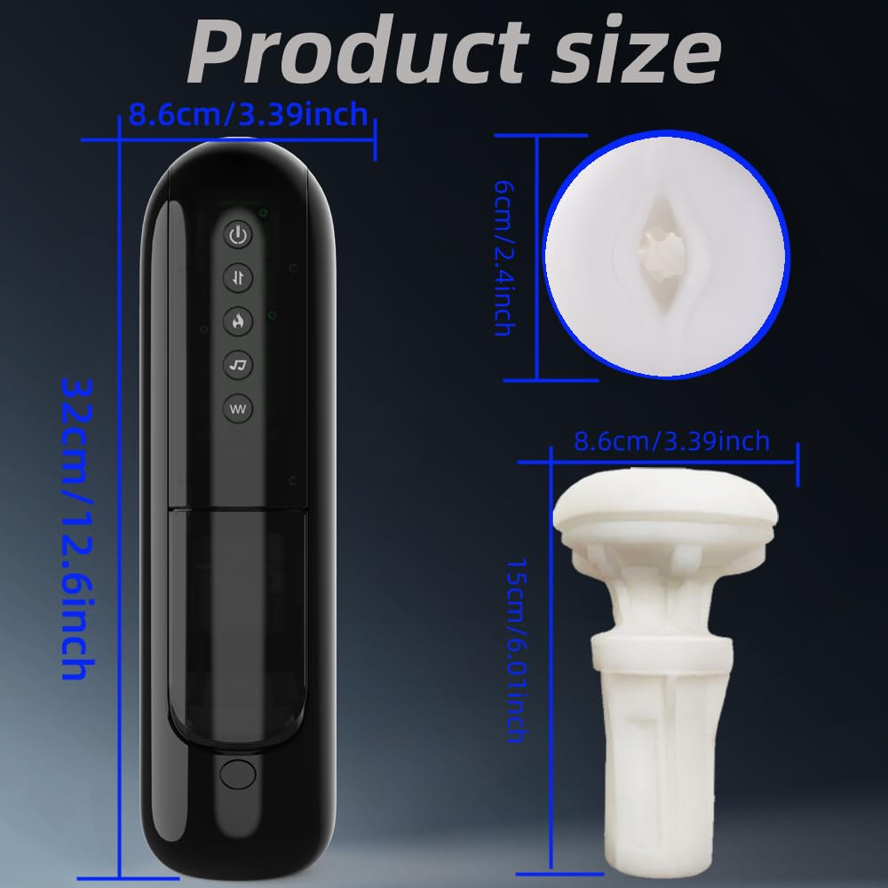 Amazon.com: Blowjob Sex Machine for Men Automatic Male Sex Toy Mens  Masturbator with 10 Vibration 10Thrusting & Voice & Hands Free Wall Mount  Electric 3D Textrued Pocket Pussy Sleeve : Health &