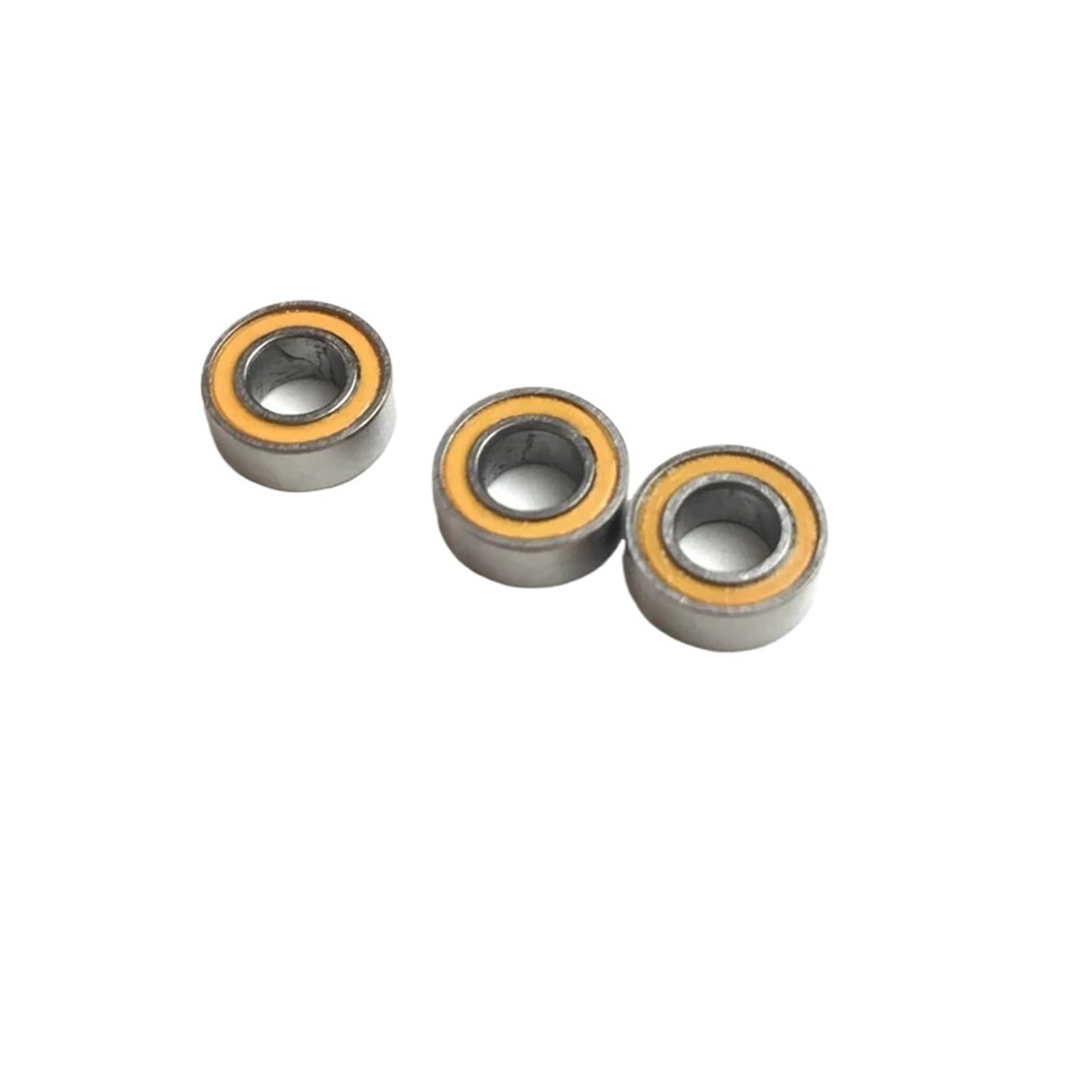 10 sztuk 688-2RS łożyska ABEC-3 8 x 16 x 5 mm miniaturowe 688RS łożyska kulkowe 618/8RS Z3V3 pomarańczowe uszczelnione 688 2RS