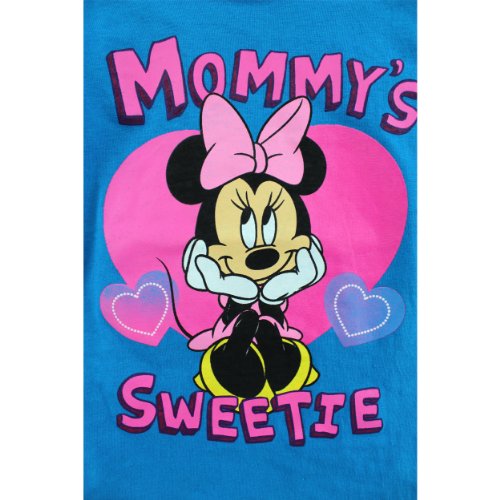 Image of Disney Minnie Mouse Toddler & Girls Short Sleeve Crew Neck Graphic T-Shirt