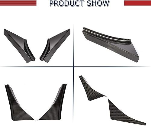 Miniatura 4 de Canards de fibra de carbono para BMW I8 Coupé 2014-2018 parachoques delantero Spoiler Splitter Winglets Splitter Protector Body Kits Factory Outlet