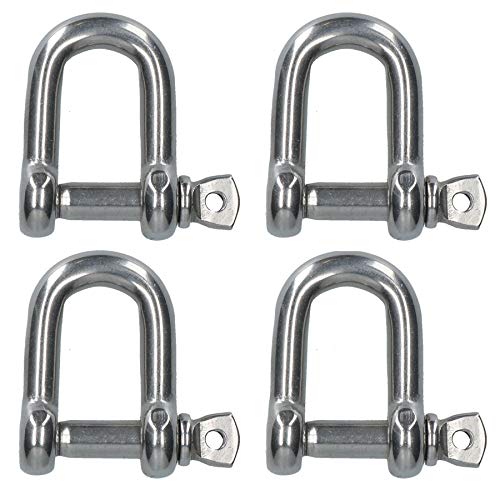Manille 10mm inox 316 droite AB Tools pour remplacer vos fixations rouillées