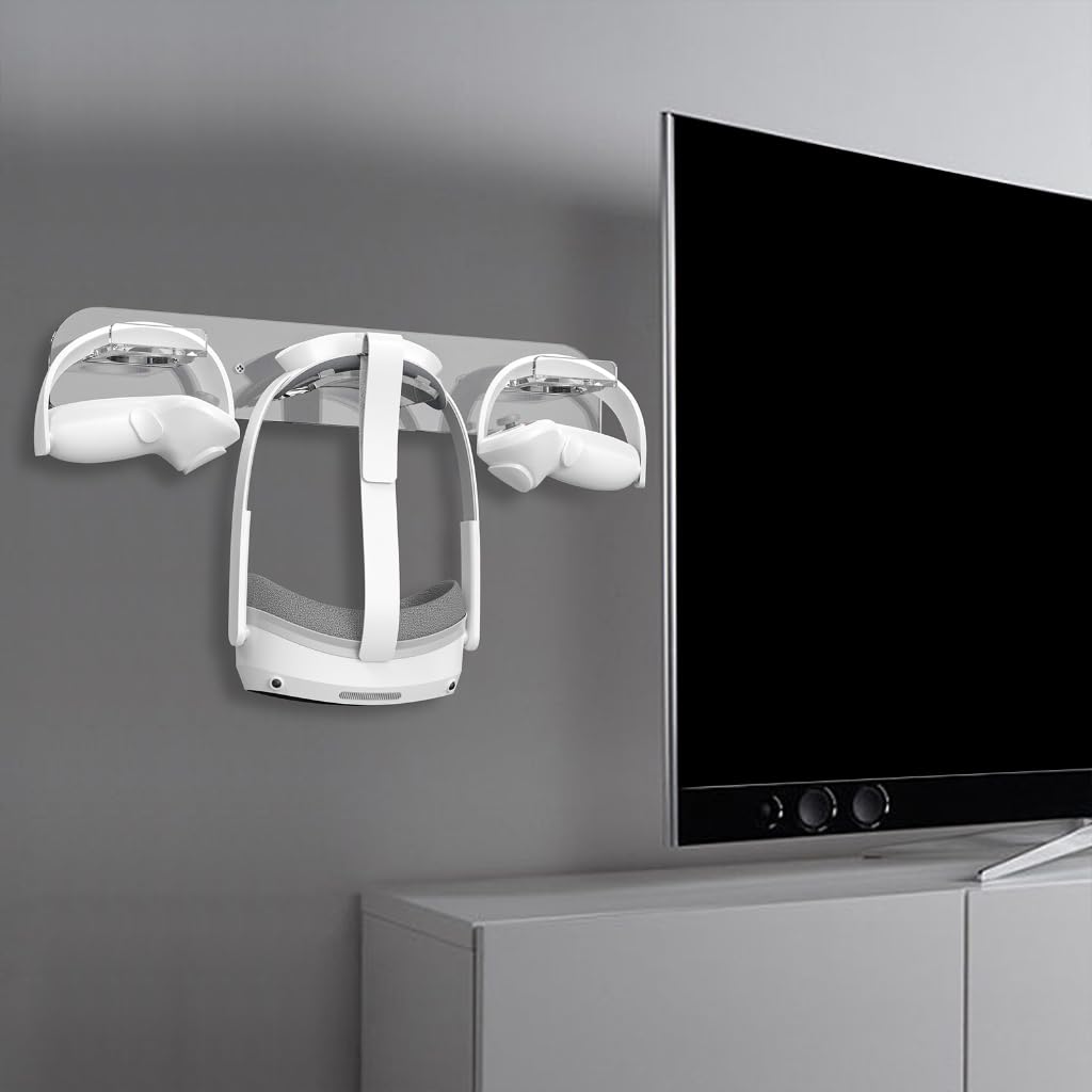 Uchwyt ścienny VR na 4 okulary VR akrylowy uchwyt ekspozycyjny
