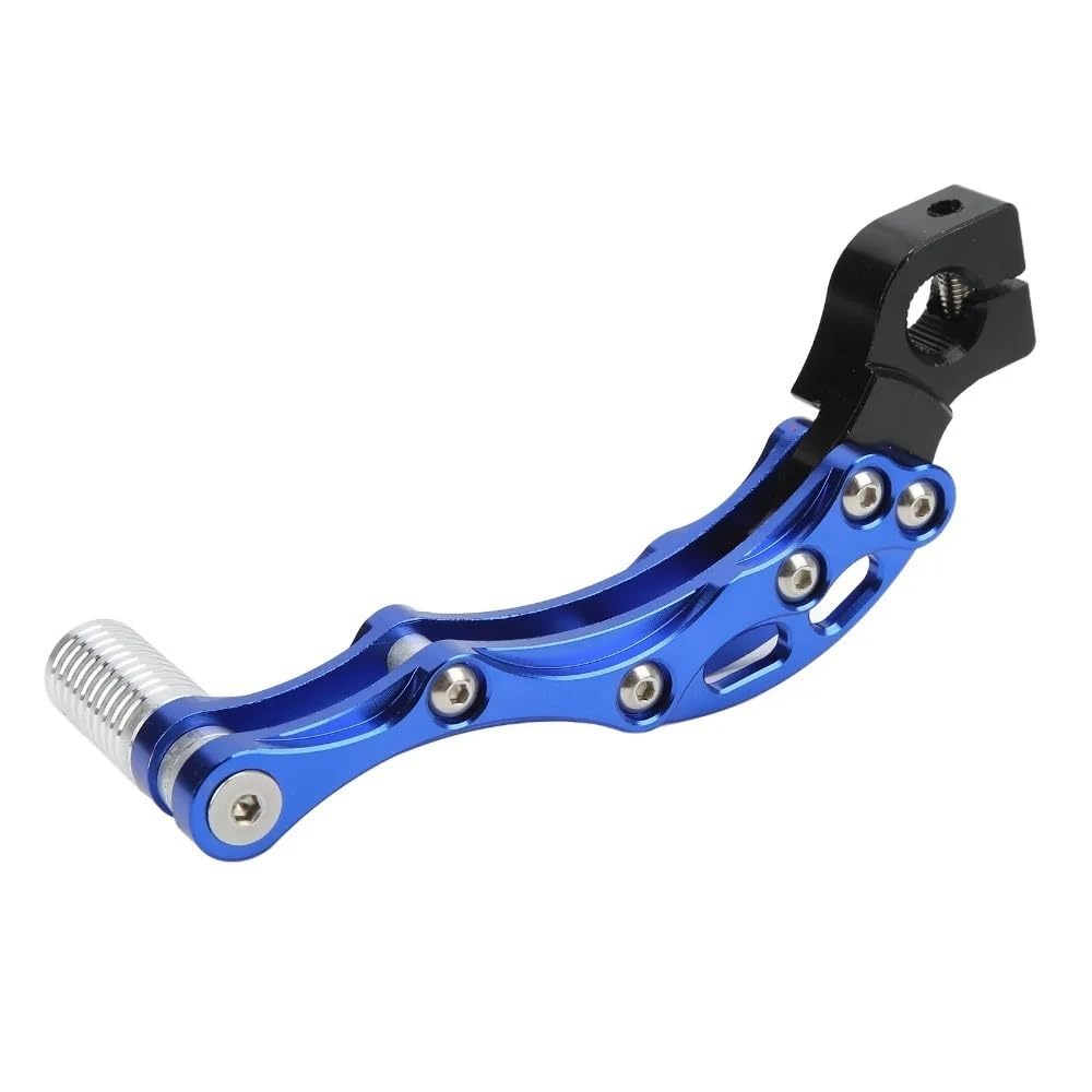 Xvedfh Blue Gear Shifter Pedal Motorcycle Accessories Universal Kick Starter Aluminum Alloy Start Lever Kickstart Levers Pedal Parts