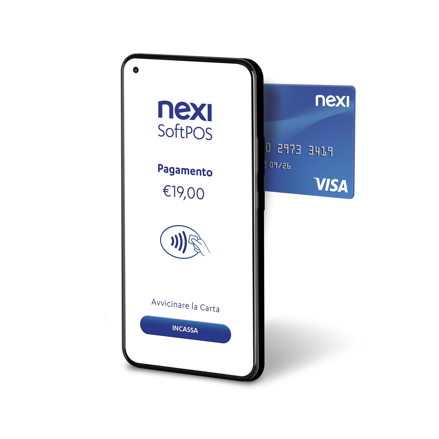 Nexi SoftPOS a canone zero, l'App per incassare dal tuo telefono i pagamenti contactless con Carte di Credito, Debito, Prepagate, Apple Pay e Google Pay
