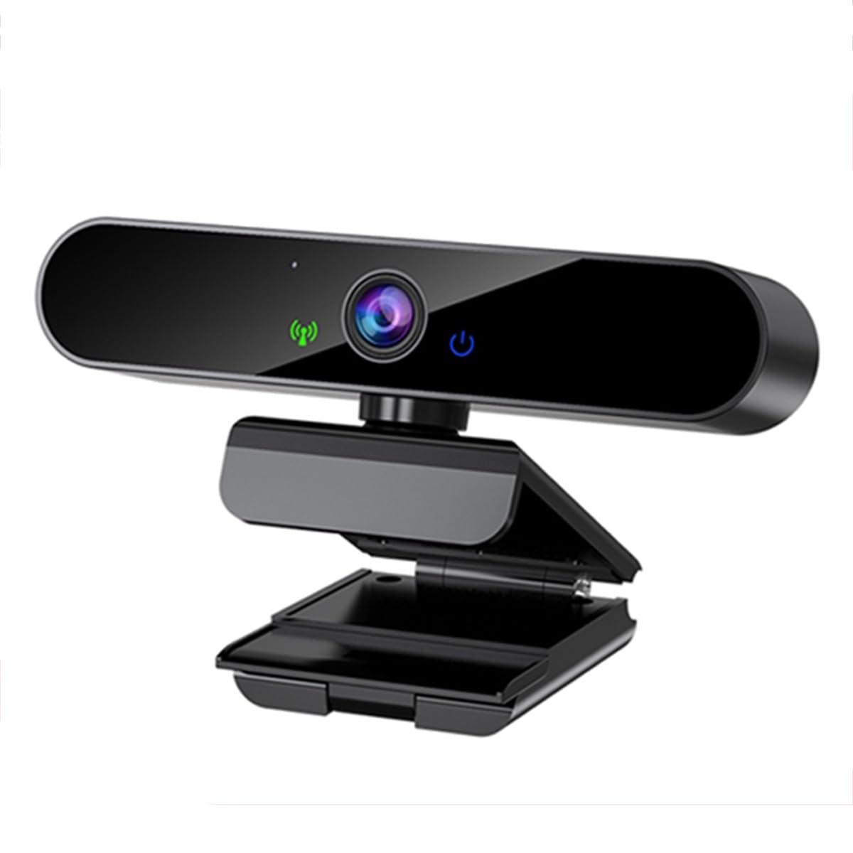 GIZNXBA Webcam Streaming for Desktop PC Or Laptop, HD USB Webcam with Autofocus, Auto Light Correction, Noise Reduction Mics, Wide-Angle Lens(2K)-image-29