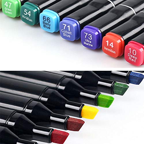 Malstifte, 80 Farben, Doppelspitze, Stifte Set, Malstifte, Zeichnung, Skizzieren, Hervorheben und Unterstreichen