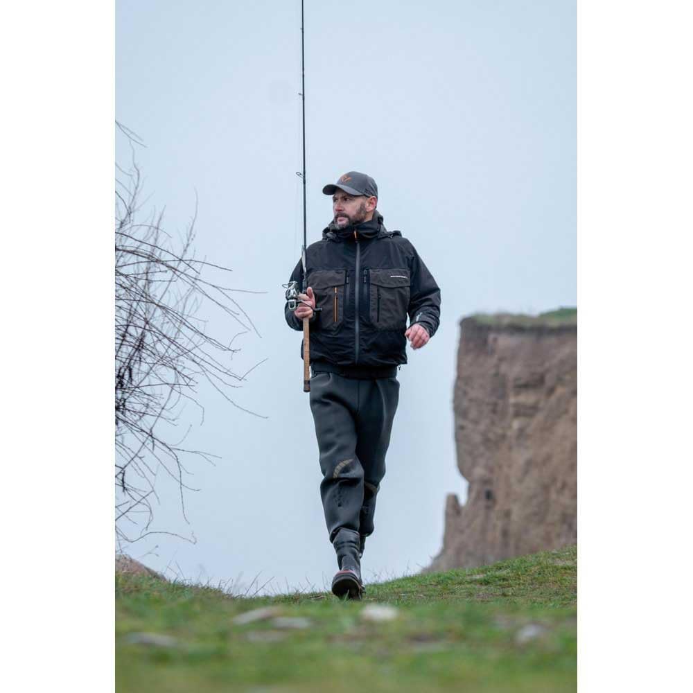 Savage Gear Sg6 Wading Jacket M Black/Grey