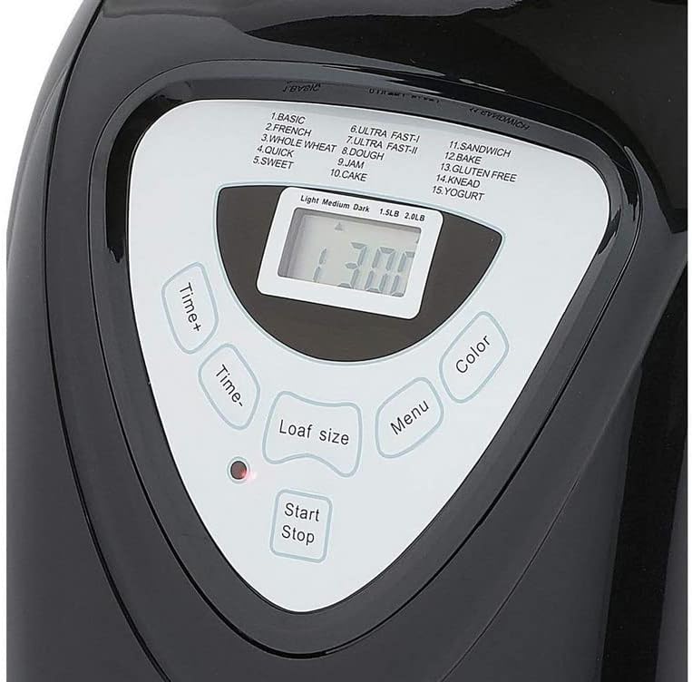 Princess Macchina per il Pane Black, 600 Watt, Grande capienza 0.9 kg, 15 programmi di cottura, Modalità senza glutine, Ottima per intolleranze, allergie o diete speciali, Cuoci pane e dolci, Nero Princess Macchina per il Pane Black, 600 Watt, Grande capienza 0.9 kg, 15 programmi di cottura, Modalità senza glutine, Ottima per intolleranze, allergie o diete speciali, Cuoci pane e dolci, Nero