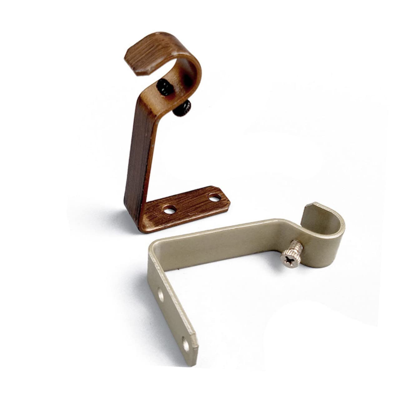 Zerodeko Lot De 3 Supports De Tringle À Rideaux Robustes Et Faciles À Installer pour Une Maison Rétro Moderne 4 Pièces X 3