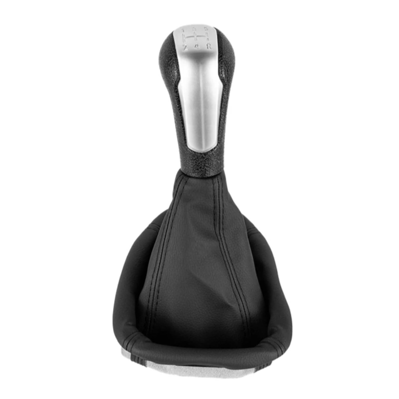 Htvtkrfgrl Silver Knob Suit For Chevrolet Matiz For Spark M300 2011-2016 Gear Shifter Knob Style