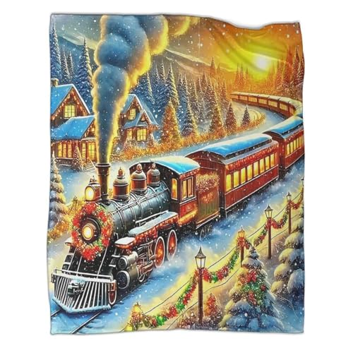 Couverture train à vapeur 3D avec microfibre haute densité - 3