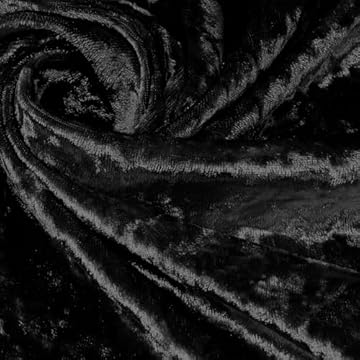 velvet fabric with embroidery